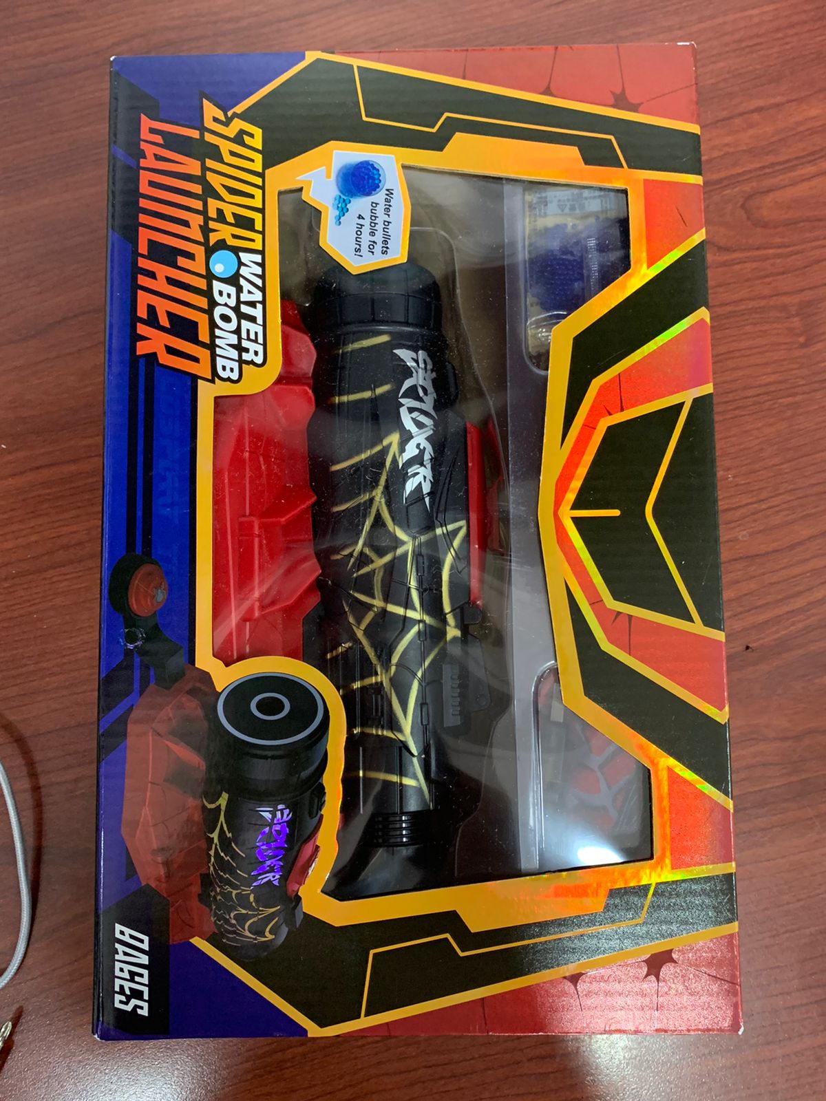 Miniatura 2 de Pistola De Hidrogel Spiderman